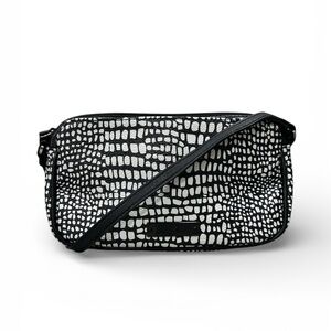 Vera Bradley Black and White Crossbody Bag